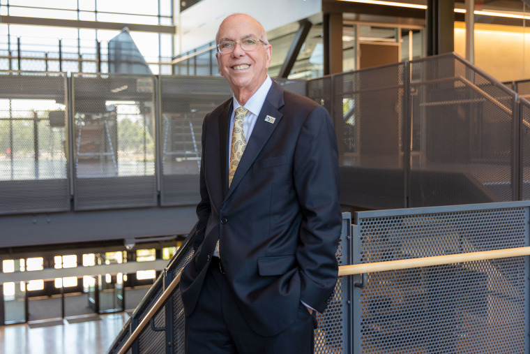 Thomas L. Keon, chancellor of Northwestern Purdue University in Indiana.