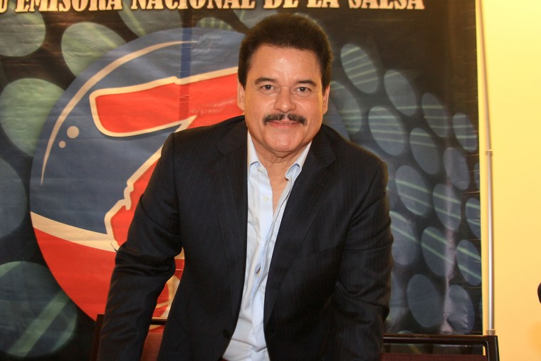 Lalo Rodriguez attends the Dia Nacional de la Zalza press conference