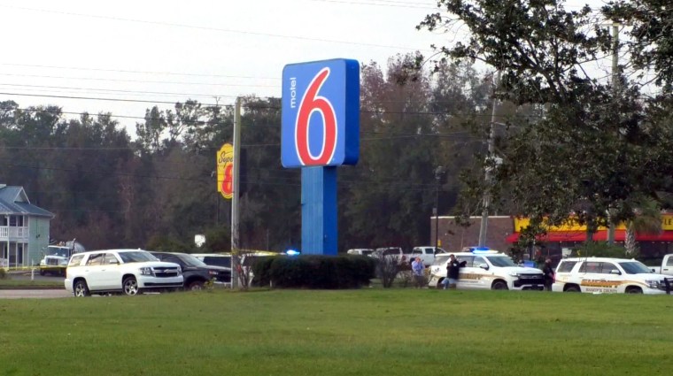 Two officers were killed at a local Motel 6 after responding to a call in Bay St. Louis, Miss. 