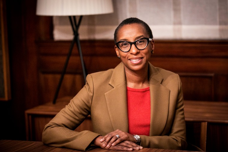 Image: Claudine Gay will serve as Harvard University's 30th president on Thursday, Dec. 15, 2022. Gay will be the first Black person to lead the Ivy League school and only the second woman.