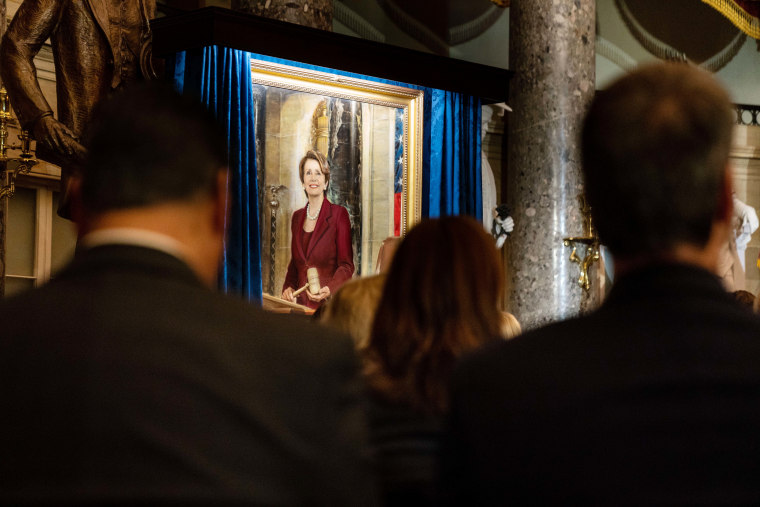 Portrait Of Speaker Nancy Pelosi Unveiled