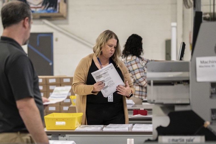 Pennsylvania Officials Count Ballots For 2022 Midterm Elections