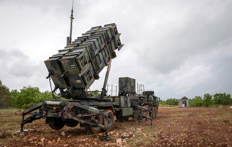 Patriot Missile System operates in Croatia