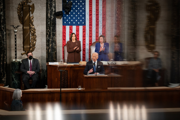 President Joe Biden delivers his state of the union address to Congress
