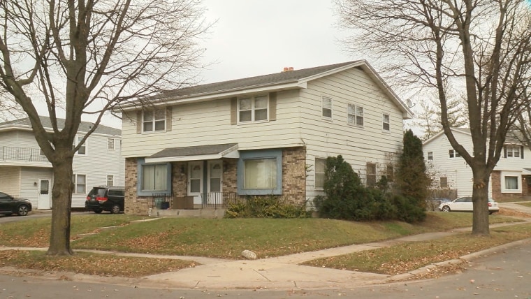 The house in Milwaukee where a 10-year-old shot of his mother.