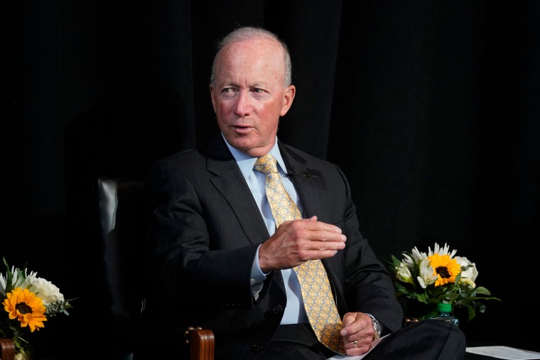 Purdue University President Mitch Daniels.