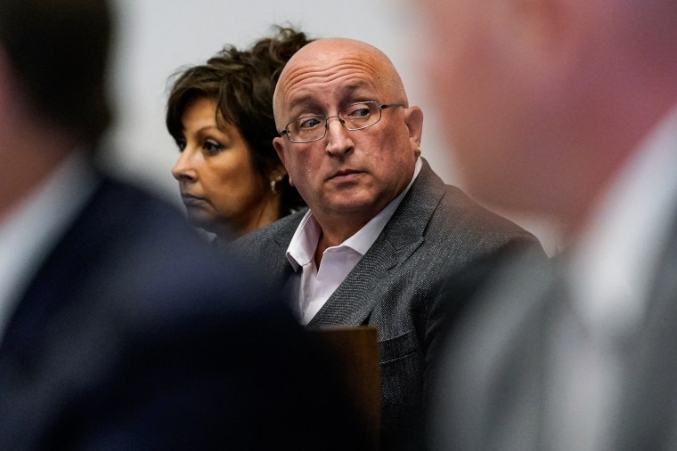 Robert E. Crimo Jr. during a  hearing for his son in Waukegan, Ill. on Aug. 3, 2022.