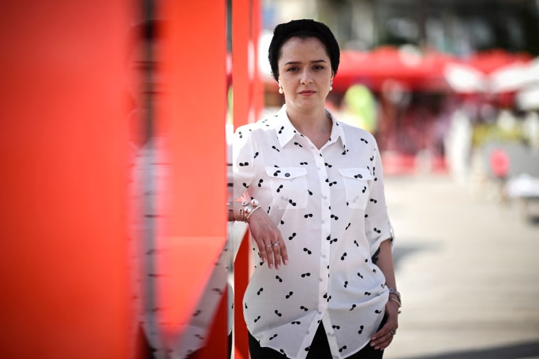 Iranian actress Taraneh Alidoosti at the Cannes Film Festival on May 26, 2022