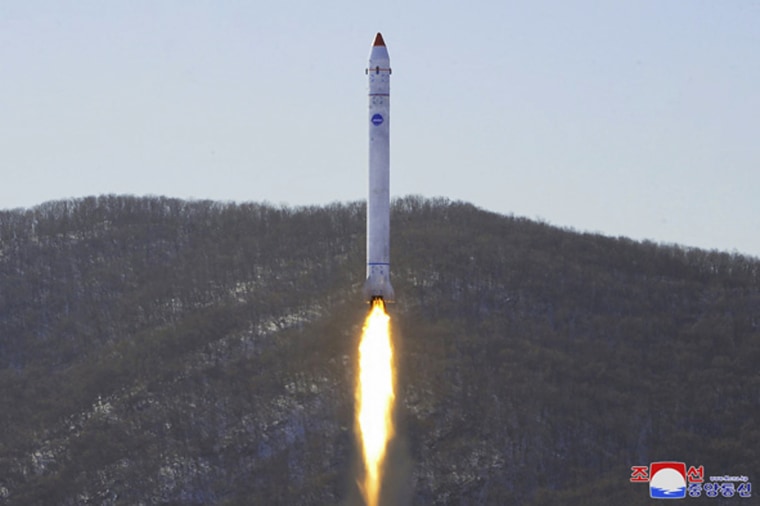 North Korea launch satellite on Monday Dec. 19, 2022. 