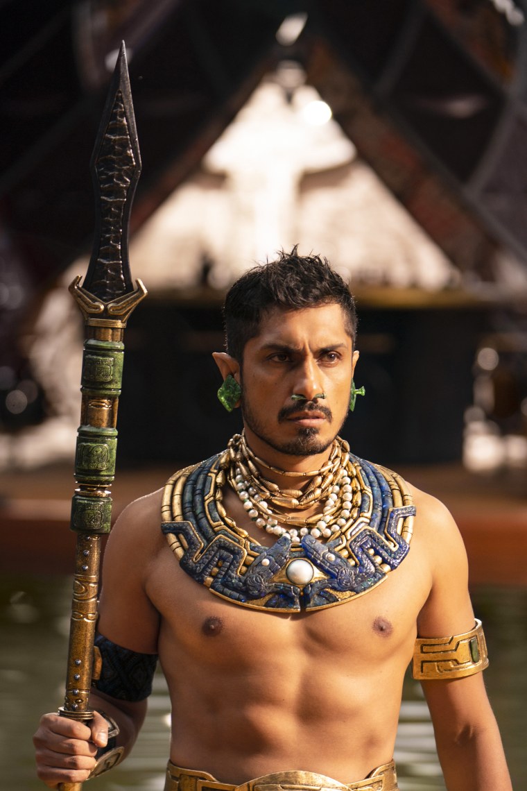 Tenoch Huerta Mejía as Namor in Marvel's "Black Panther: Wakanda Forever."