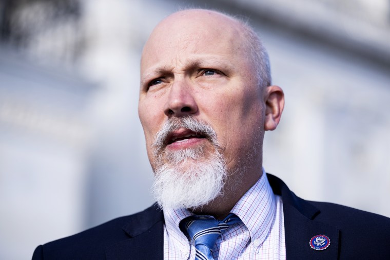 Rep. Chip Roy outside of the U.S. Capitol during the last votes of the week on December 2.