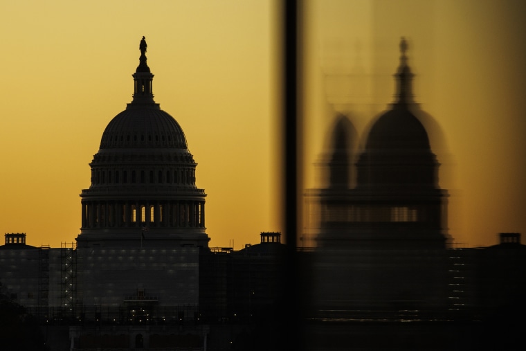 The U.S. Capitol dome Nov. 9, 2022.