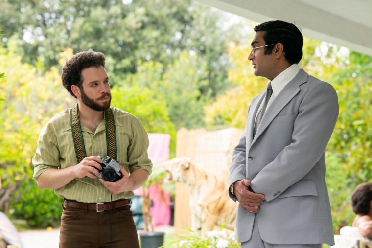 Robin de Jesús and Kumail Nanjiani in "Welcome to Chippendales."