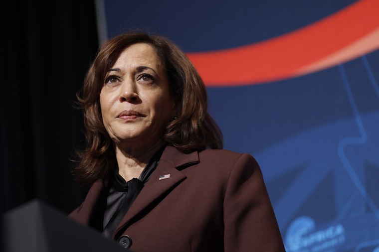 Kamala Harris at the African American History and Culture Museum in Washington, DC., on Dec. 13, 2022. 