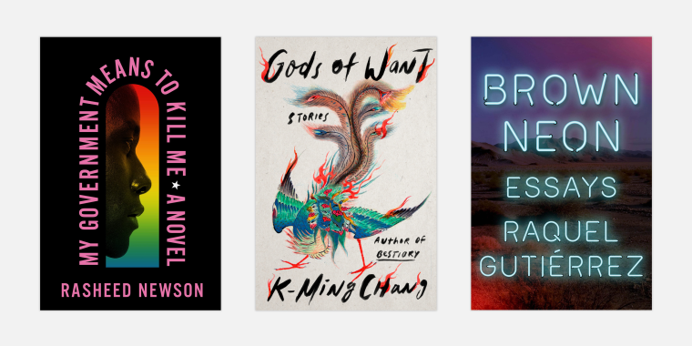 "My Government Means to Kill Me," "Gods of Want" and "Brown Neon" are among the year's must-read LGBTQ books.