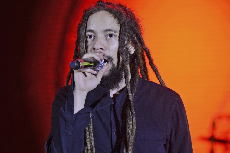 Jo Mersa Marley performs in Miami in 2017.