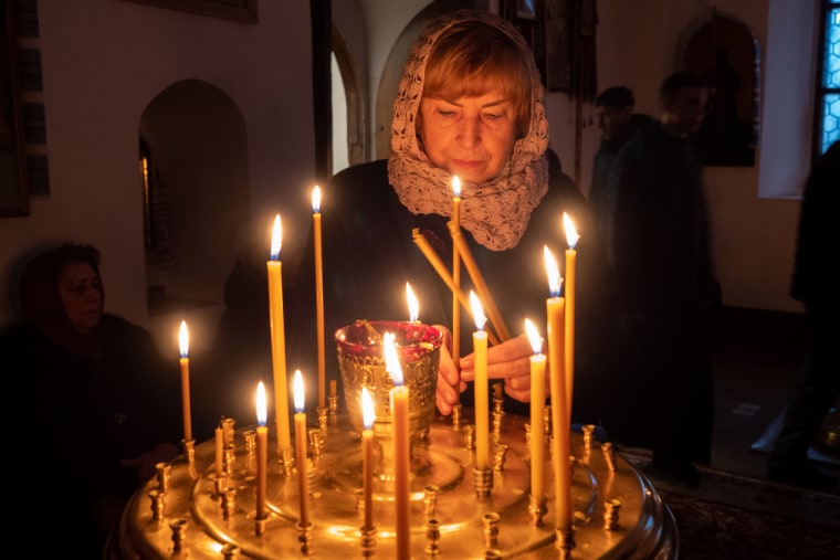 The monastery offered an official Christmas mass on December 25 in addition to its usual January 7 service for the first time.