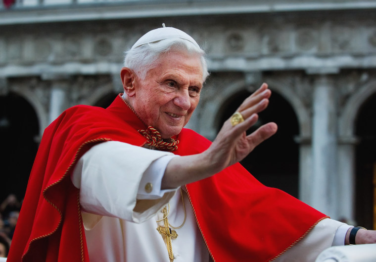 Pope Benedict XVI is visiting Venice until May 8, some 26 years after his predecessor Pope John Paul II last visited the city.  