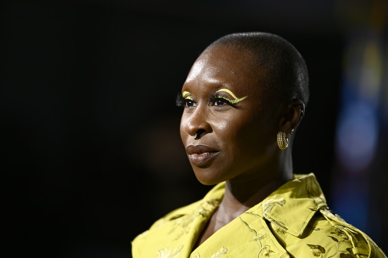 Cynthia Erivo at the European Premiere of Marvel Studios' "Black Panther: Wakanda Forever" in London on November 3, 2022.