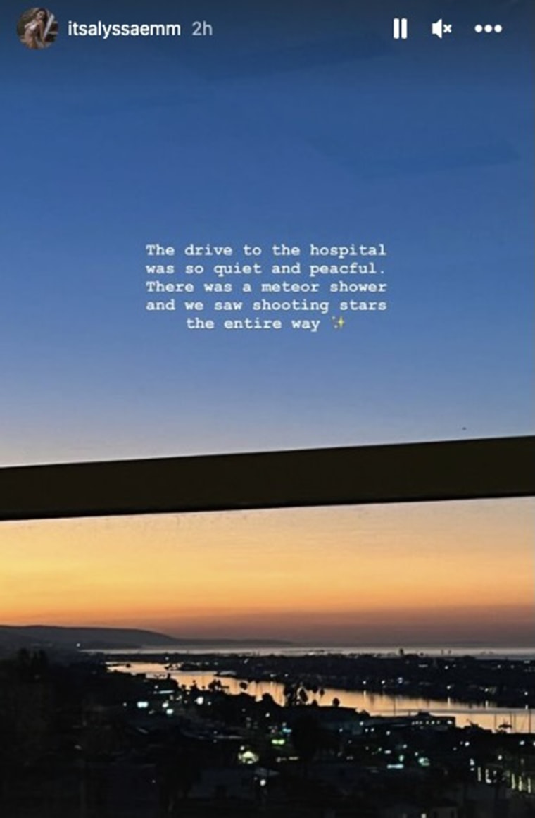 Alyssa Scott's Instagram story.