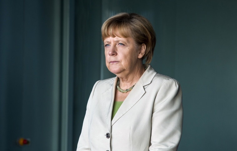 German Chancellor Angela Merkel