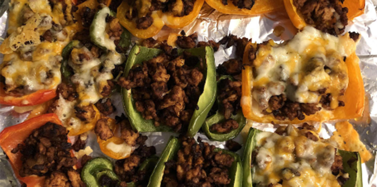 Messy Taco Peppers
