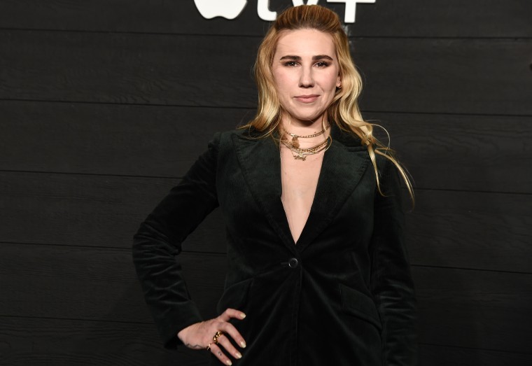 Zosia Mamet attends Apple's Global Premiere of "Dickinson" at ST. Ann's Warehouse on October 17, 2019 in Brooklyn, New York. 
