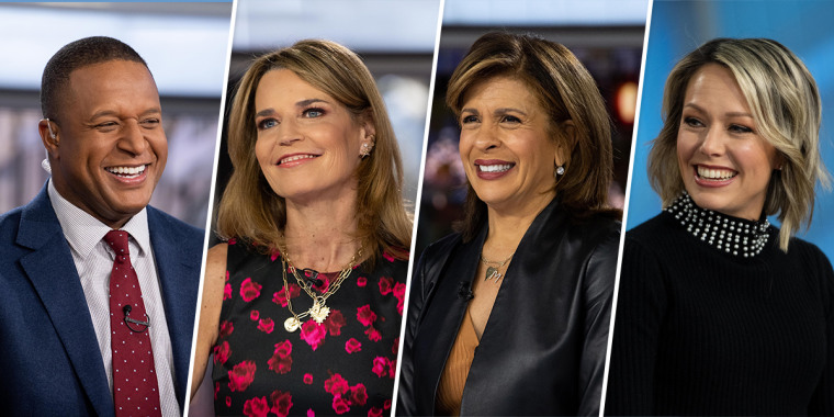 TODAY anchors and hosts Craig Melvin, Savannah Guthrie, Hoda Kotb, Dylan Dreyer and more spilled the tea on their New Year's resolutions.