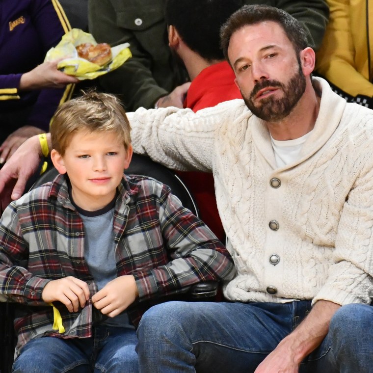 Ben Affleck and his son Samuel Garner Affleck