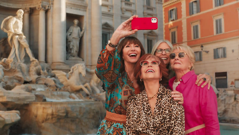 Diane Keaton, Jane Fonda, Candice Bergen and Mary Steenburgen take Italy by storm in “Book Club: The Next Chapter.”