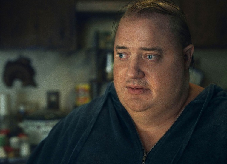 Brendan Fraser in "The Whale." (2022)