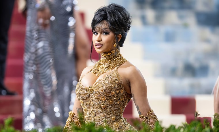 Cardi B at The 2022 Met Gala on May 02, 2022 in NYC.
