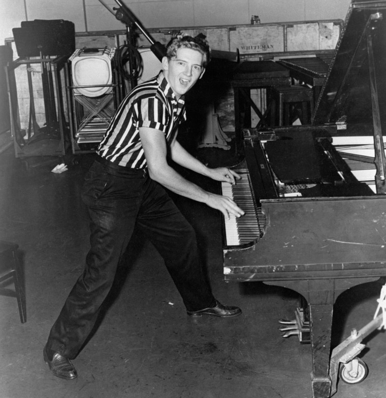 Jerry Lee Lewis Playing Piano