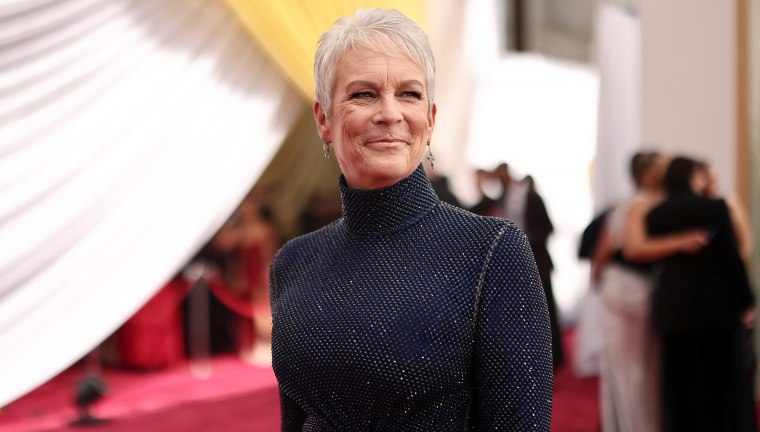 Jamie Lee Curtis at the 94th Annual Academy Awards.