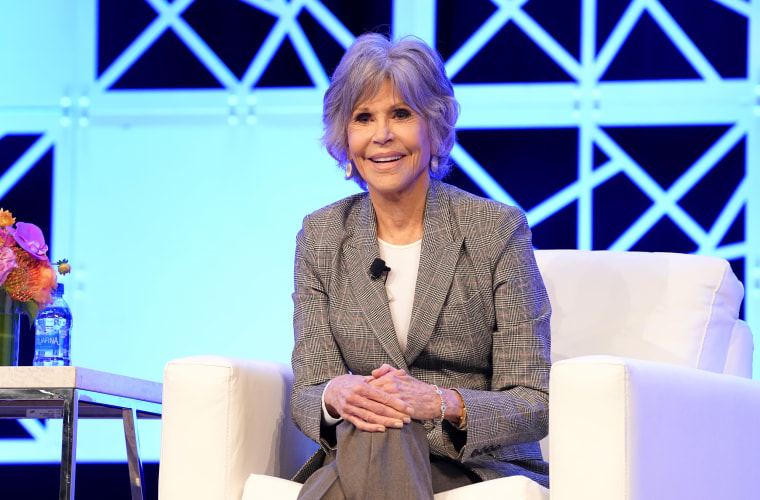 Jane Fonda speaks at the 2022 Pennsylvania Conference For Women.