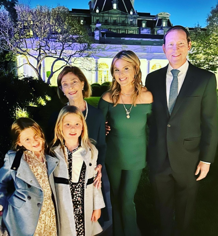 Jenna Bush Hager took her daughters to the White House for the first time back in September.