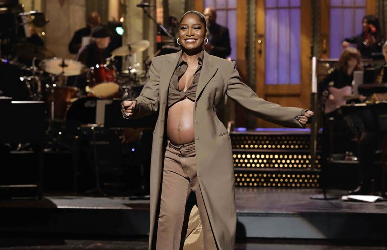 Keke Palmer during her Monologue on "Saturday Night Live."