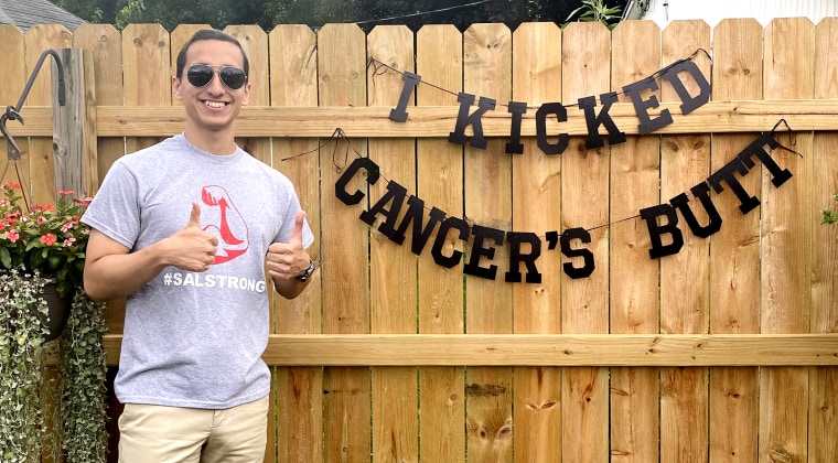 When Sal Gomez was diagnosed with testicular cancer at 25 he felt surprised. But he's sharing his story to increase awareness of the cancer that impacts mostly young men.