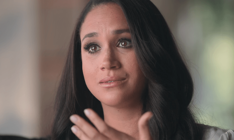 The former Meghan Markle gets teary-eyed while talking about the online hate she endures.