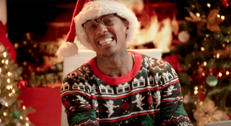 In a new video, Nick Cannon jokes about how much holiday shopping he has to do "based off the baby mama to kid ratio."