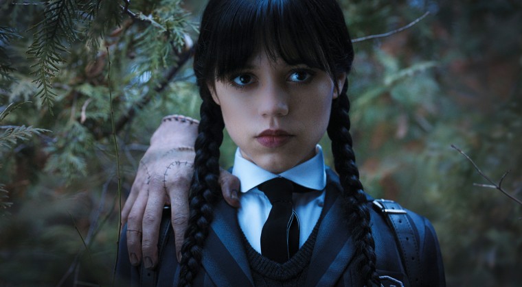 Rzecz i Jenna Ortega jako środa Addams "Środa."