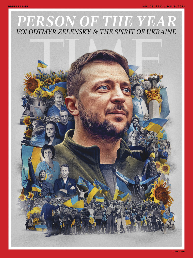 Volodymyr Zelensky is Time Magazine’s Person of the Year Ricochet