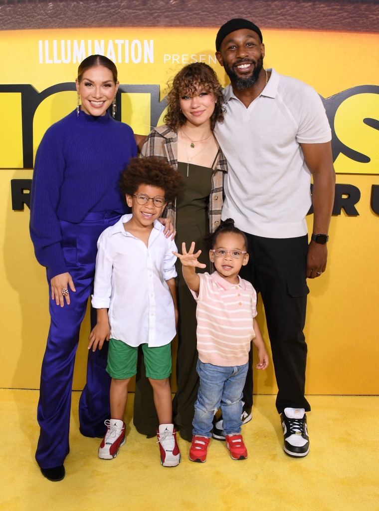 Allison Holker and Stephen "tWitch" Boss and family 