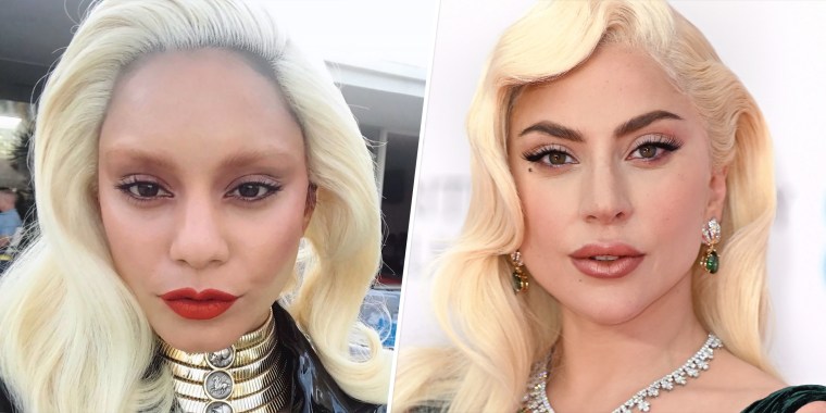 Vanessa Hudgens may have been channeling Lady Gaga with her new look.