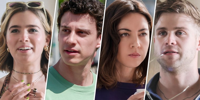 Haley Lu Richardson, Adam DiMarco, Aubrey Plaza and Leo Woodall shared their reactions to the ending of Episode 7.