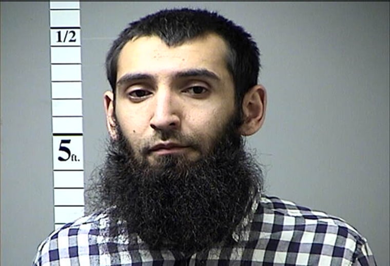 Sayfullo Habibullaevic Saipov in a Missouri arrest photo.