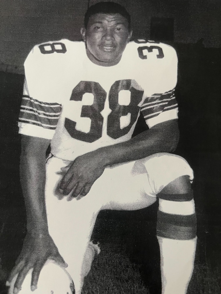 Bill Triplett when he was playing in the NFL.
