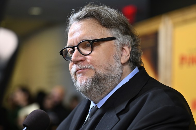 Guillermo del Toro the New York premiere of "Pinocchio"