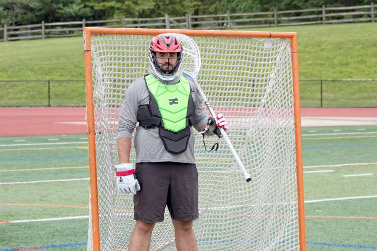 Chest protectors such as this one from Unequal Technologies have been in demand since Damar Hamlin’s cardiac arrest Monday. 