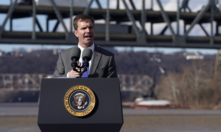 Andy Beshear in Covington, Ky., on Jan. 4, 2023.